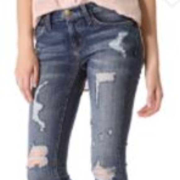 Current/Elliot Jeans Jodie Stiletto Blue Size 26 - Picture 9 of 13